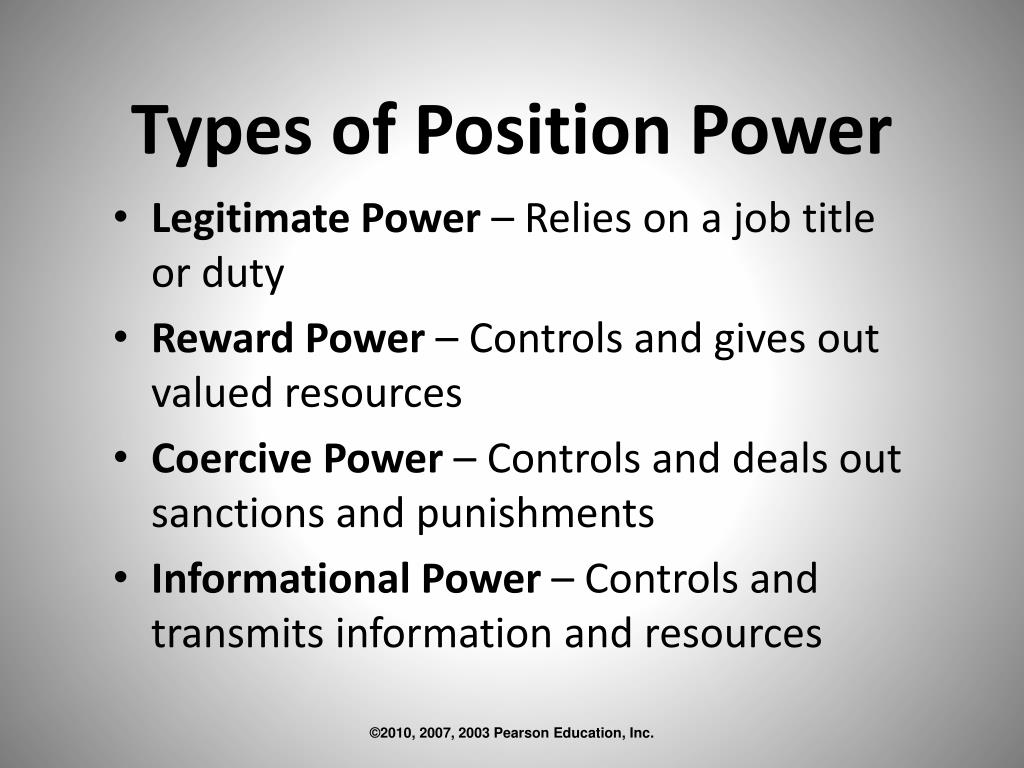 position power
