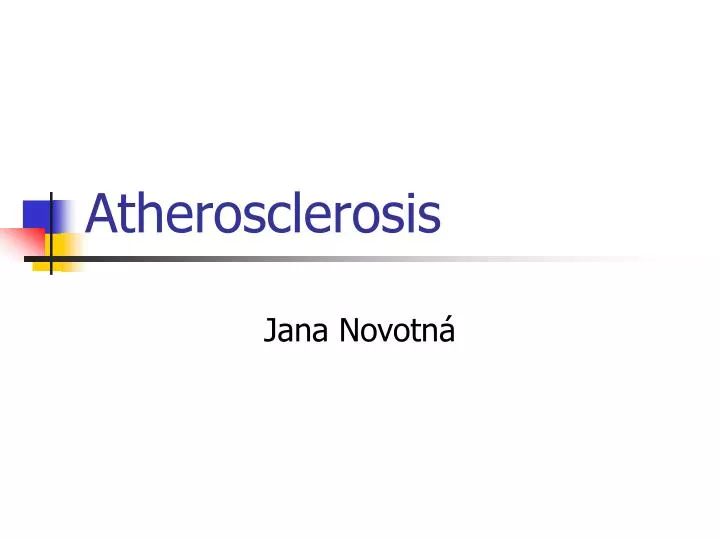 atherosclerosis n.