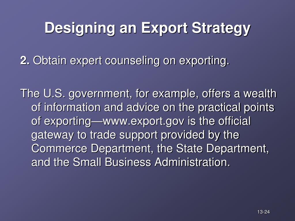 export marketing meaning