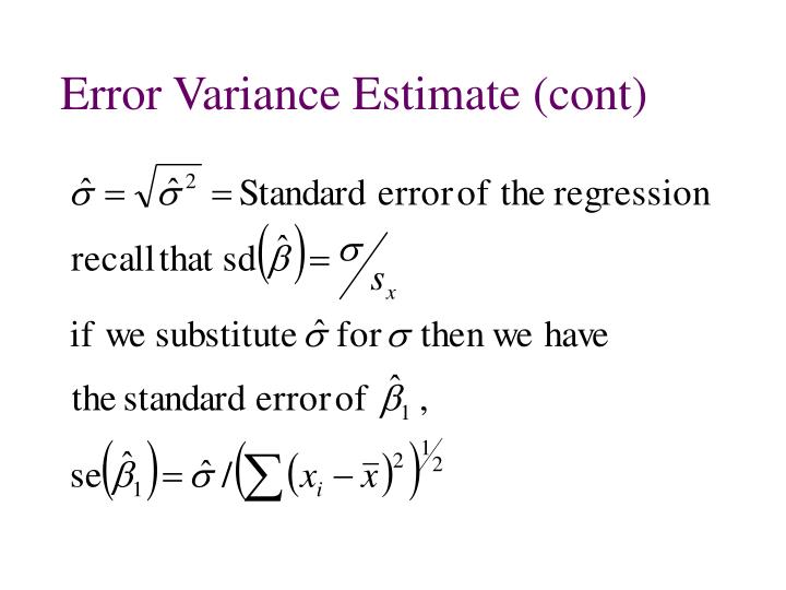 Ppt The Simple Regression Model Powerpoint Presentation Id 502177 Ppt The Simple Regression Model Powerpoint Presentation Id 502177