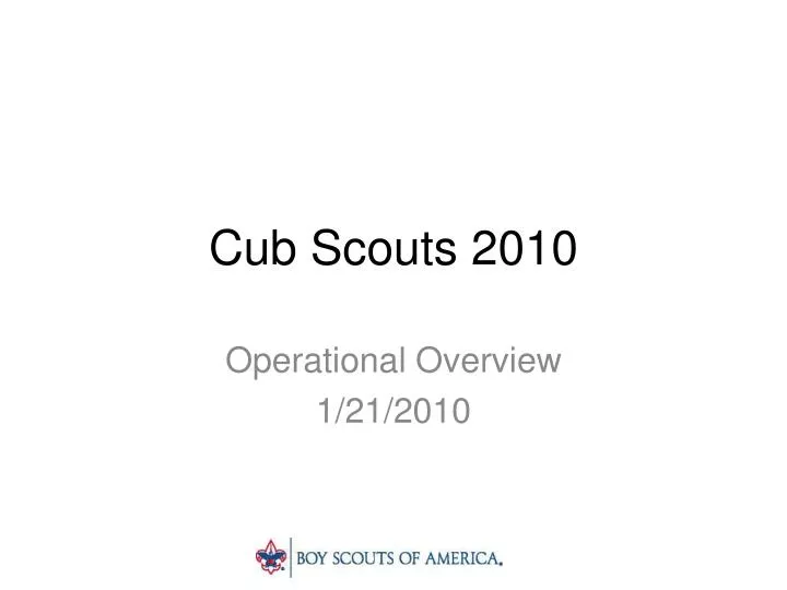 cub scouts 2010 n.