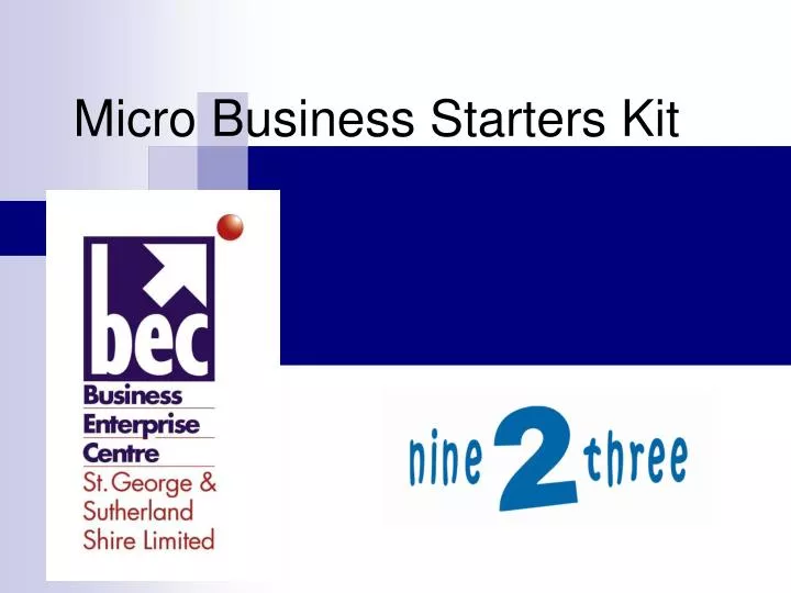 micro business starters kit n.