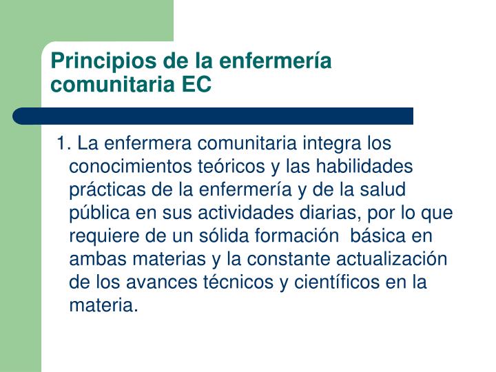 PPT - Enfermería Comunitaria: Bases Teóricas Aplicadas a Tuberculosis
