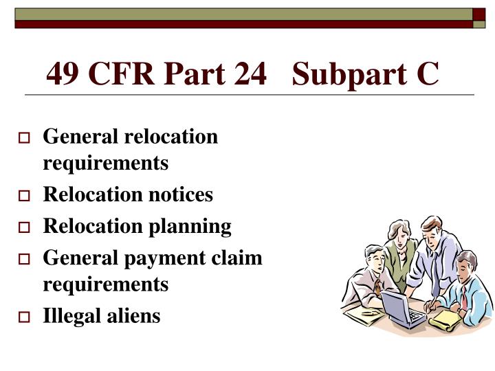 PPT FEDERAL REQUIREMENTS FOR RIGHT OF WAY FHWA & The Uniform Act