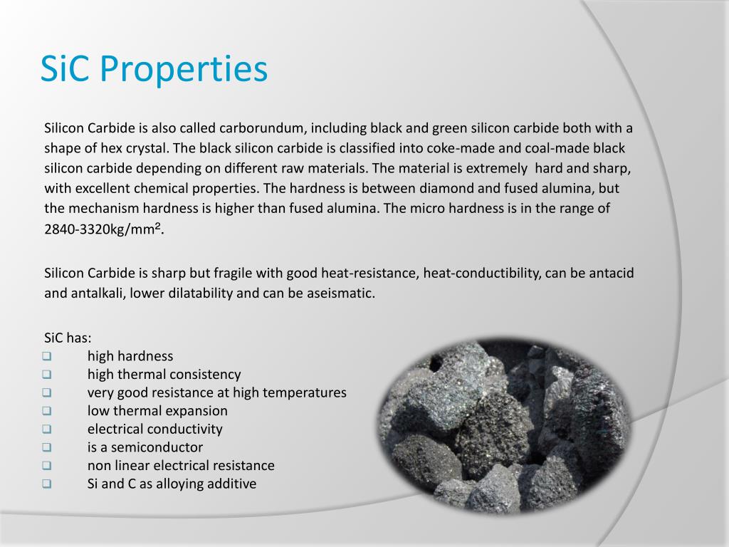 PPT SILICON Carbide PowerPoint Presentation, free download ID507885