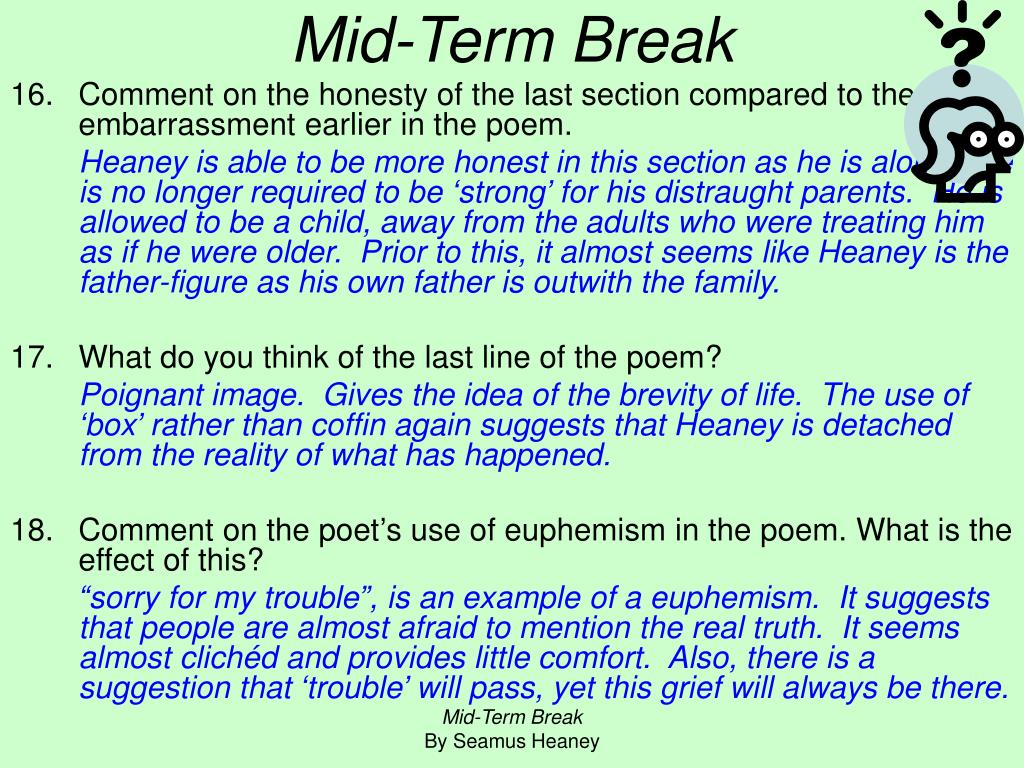 Mid-Term Break PowerPoint Presentation, free download -