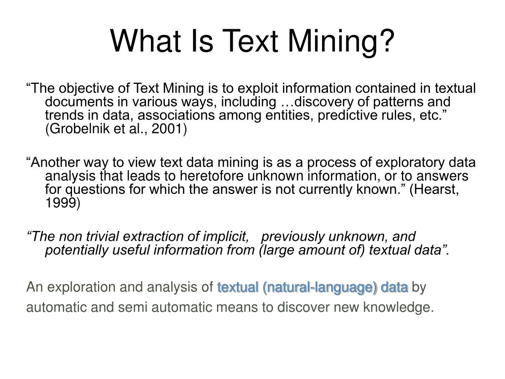 Ppt text based information retrieval text mining powerpoint 