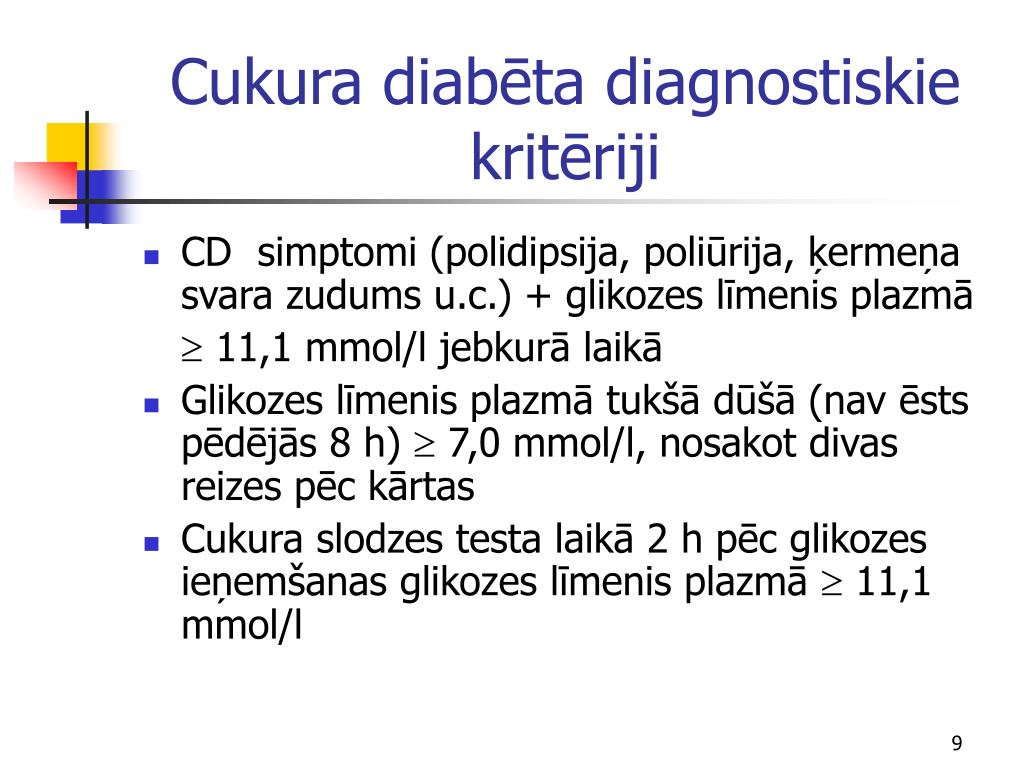 PPT - Cukura diabēta laboratoriskā diagnostika un kontrole PowerPoint  Presentation - ID:509352
