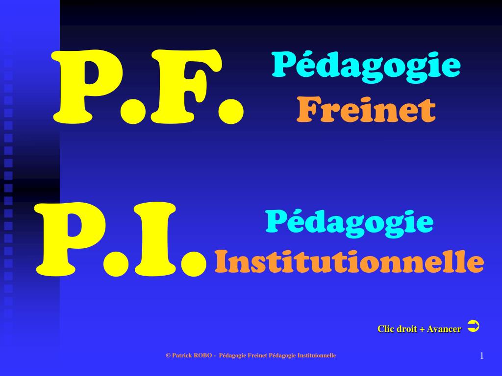 PPT - Pédagogie Freinet PowerPoint Presentation, free download - ID:509972