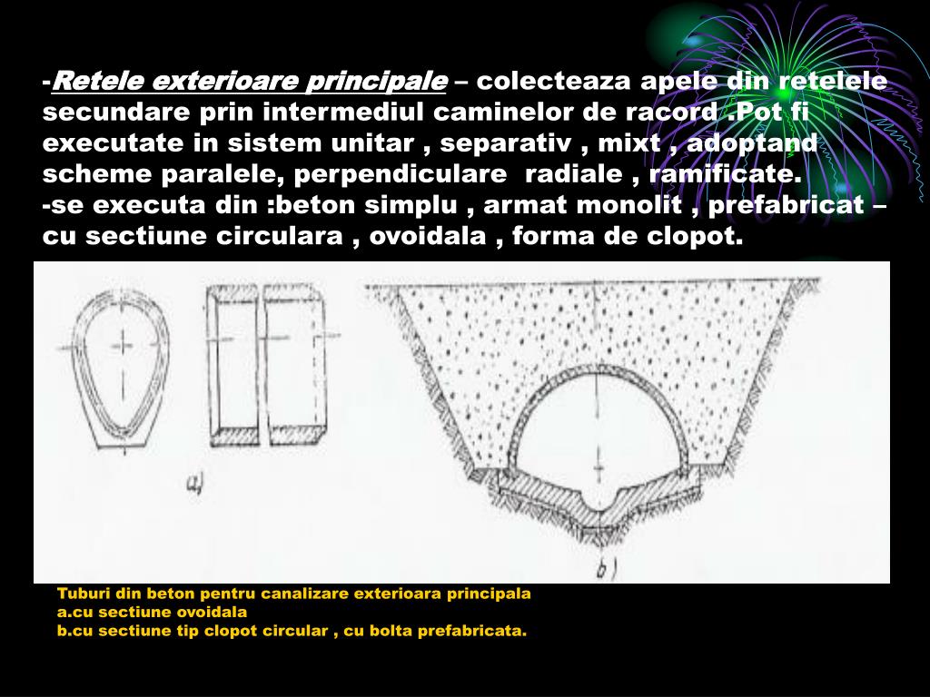 PPT - INSTALATII EXTERIOARE DE CANALIZARE PowerPoint Presentation, free  download - ID:510135