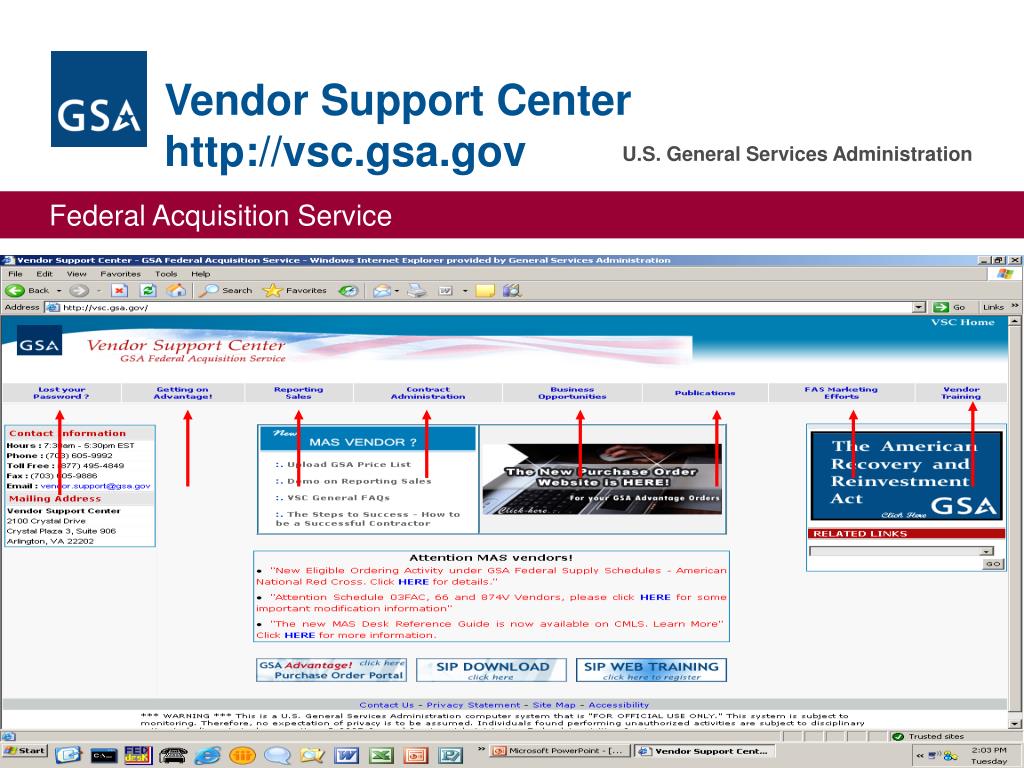 Ppt Care Maintenance Of Your Gsa Multiple Award Schedule Mas