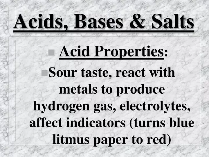 acids bases salts n.
