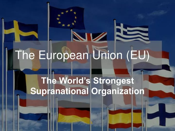 the european union eu n.
