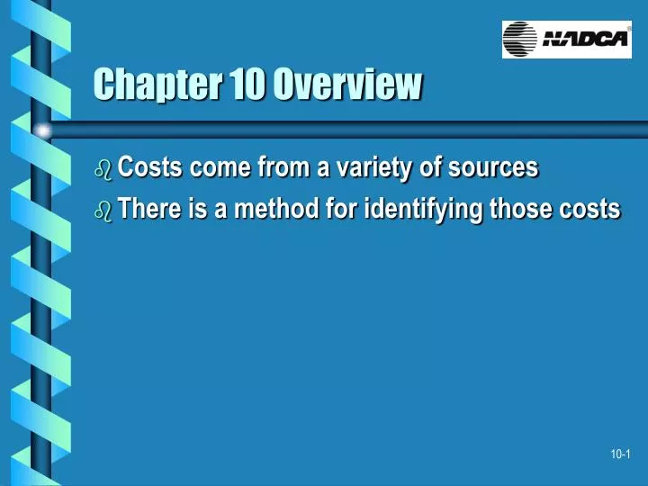 chapter 10 overview n.