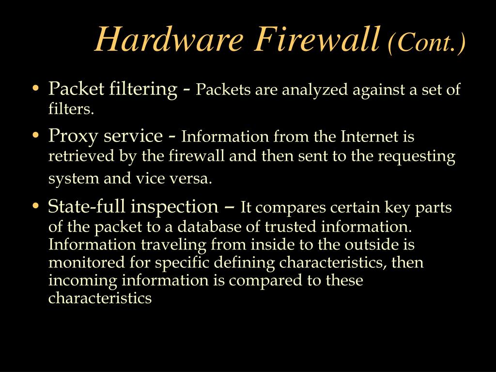 PPT Introduction to Firewalls PowerPoint Presentation, free download