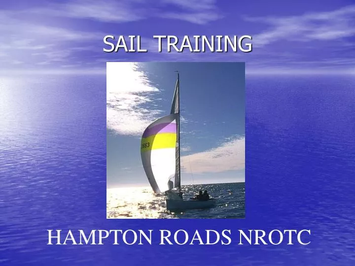 sail training n.