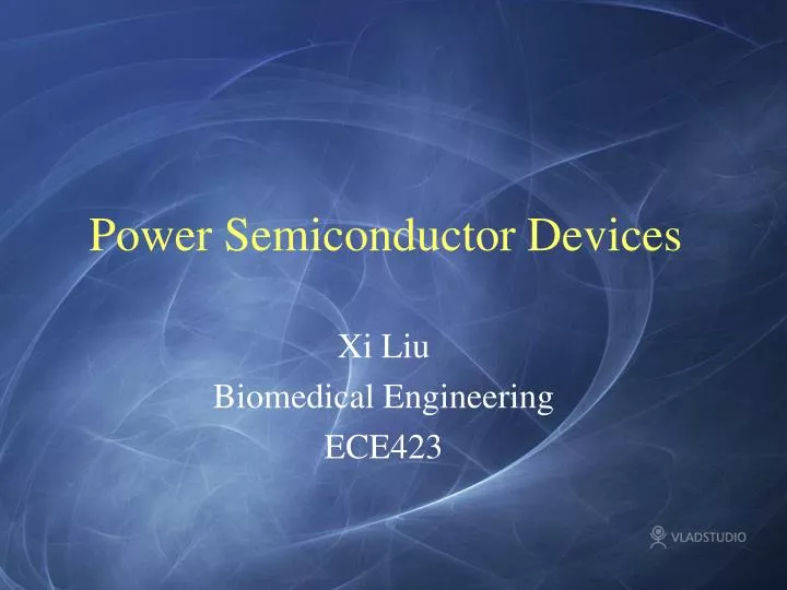 power semiconductor devices n.