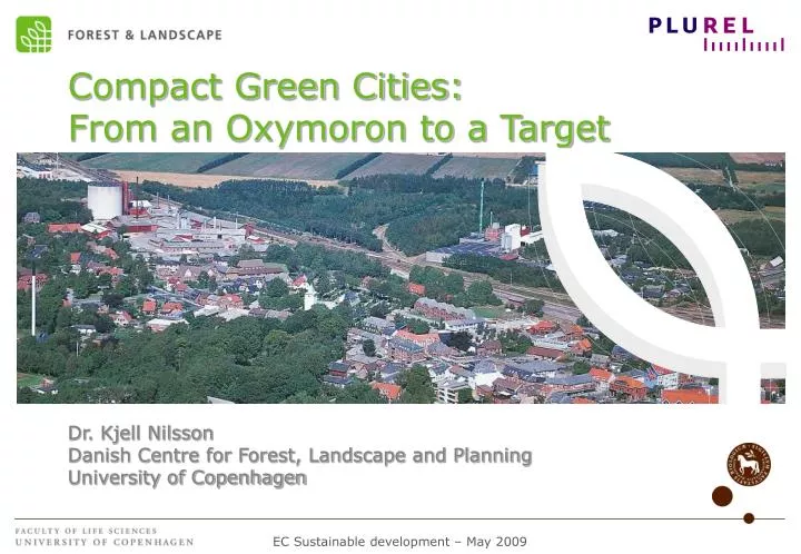 compact green cities from an oxymoron to a target n.