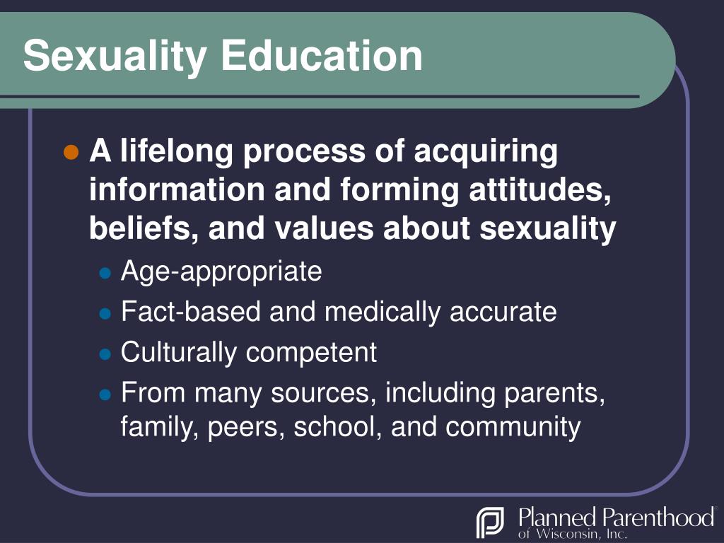 comprehensive sexuality education powerpoint presentation