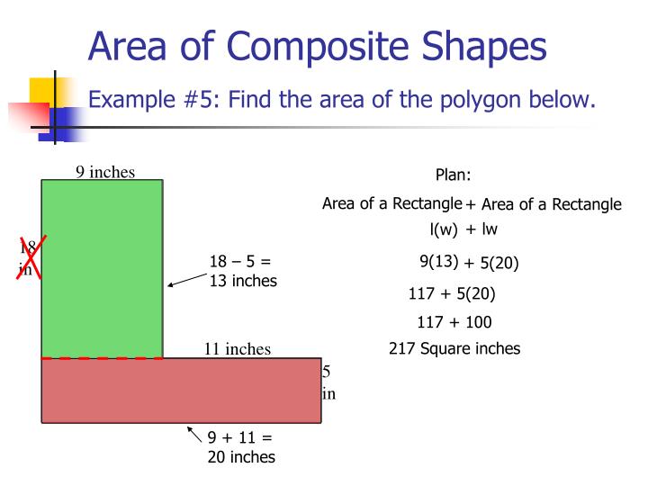 PPT - Area of Composite Shapes PowerPoint Presentation - ID:515831