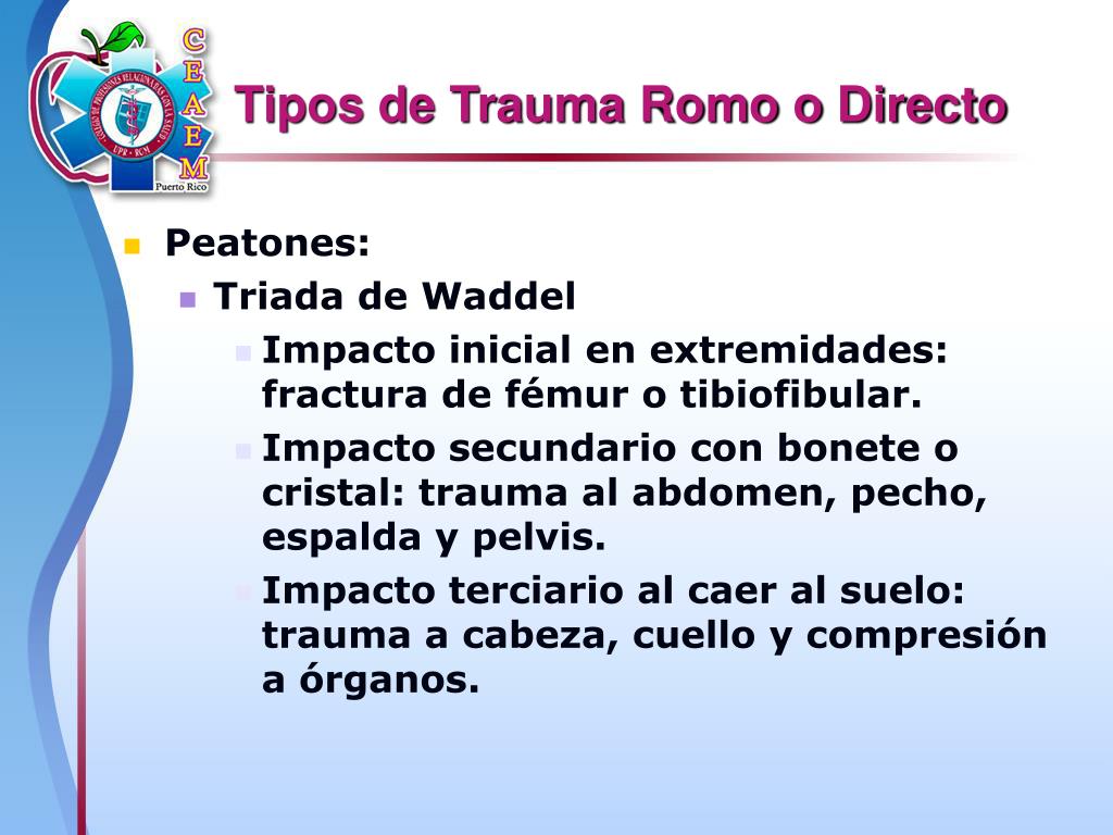 PPT - Trauma Romo y Heridas Penetrantes PowerPoint Presentation, free  download - ID:516078