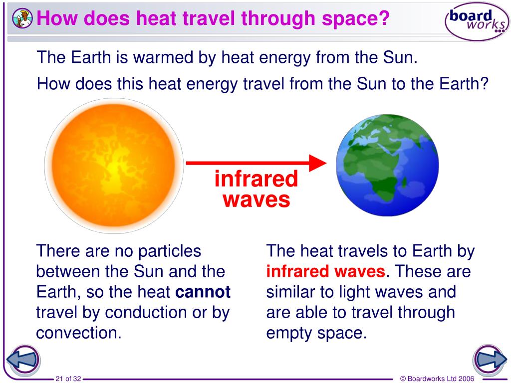 does heat always travel up
