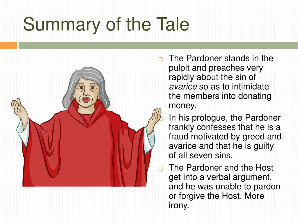 irony in the pardoner's tale essay