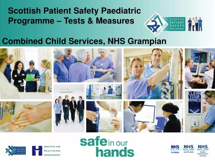scottish patient safety paediatric programme tests measures n.