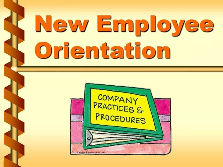 orientation presentation for new employees