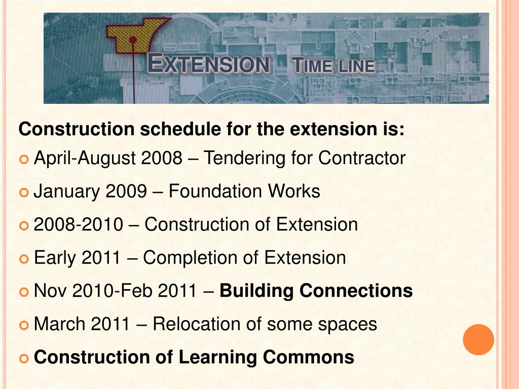 PPT - Library Building Plans Extension Learning Commons Interaction ...