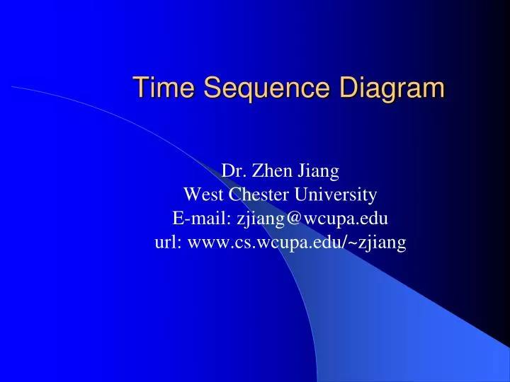 PPT Time Sequence Diagram PowerPoint Presentation, free download ID