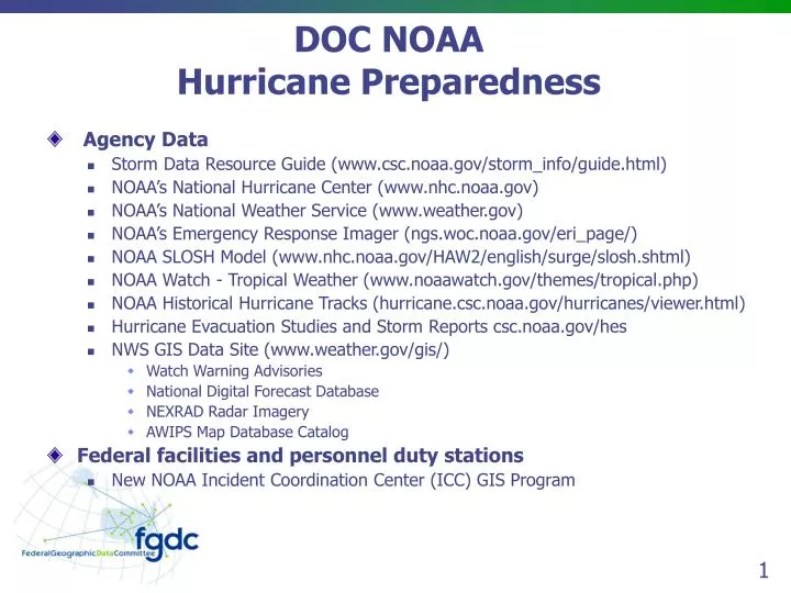 doc noaa hurricane preparedness n.