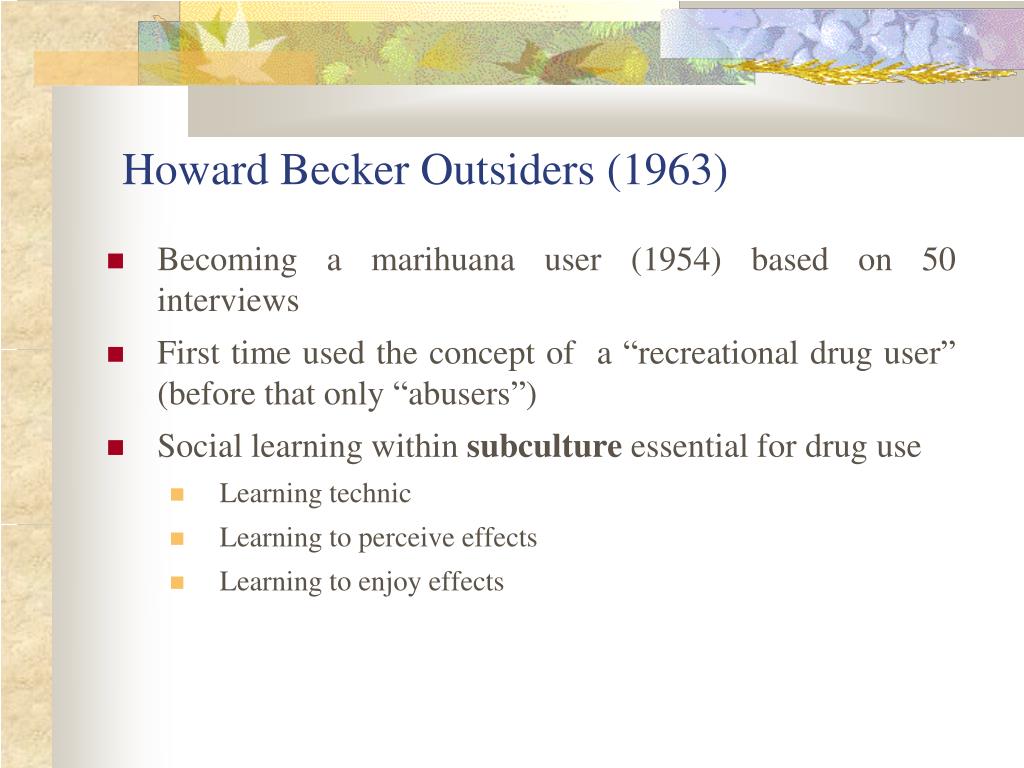 outsiders howard becker summary