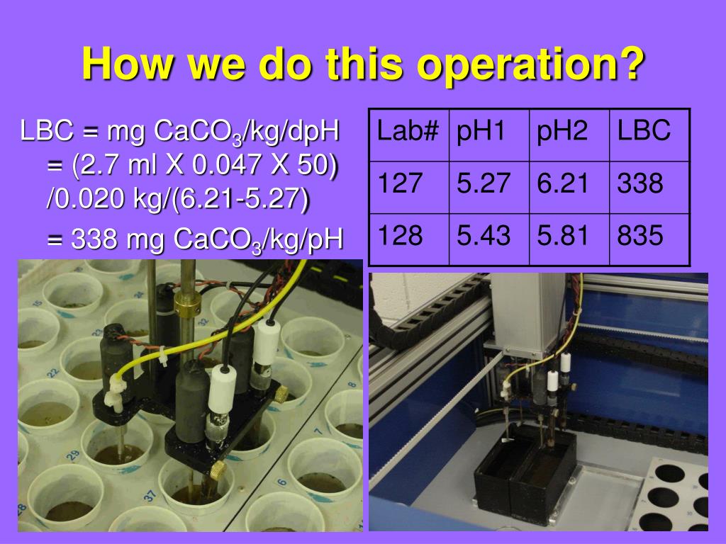 PPT Rapid Determination of the pH Buffering Capacity of Soils PowerPoint Presentation ID523245