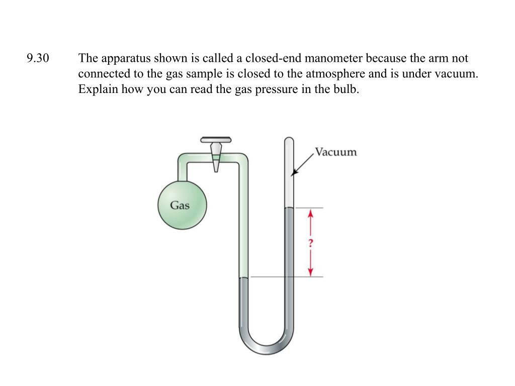 PPT - 9.26 Assume that you have a sample of gas in a cylinder with a ...