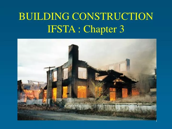 ppt building construction ifsta chapter 3 powerpoint presentation free download id 524098 how to write a recommendation memo diagnosis report