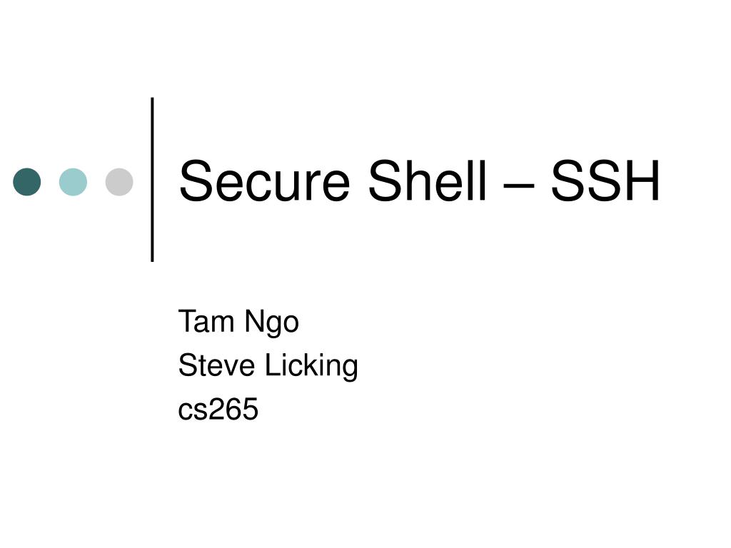 ssh shell secure ssh shell secure