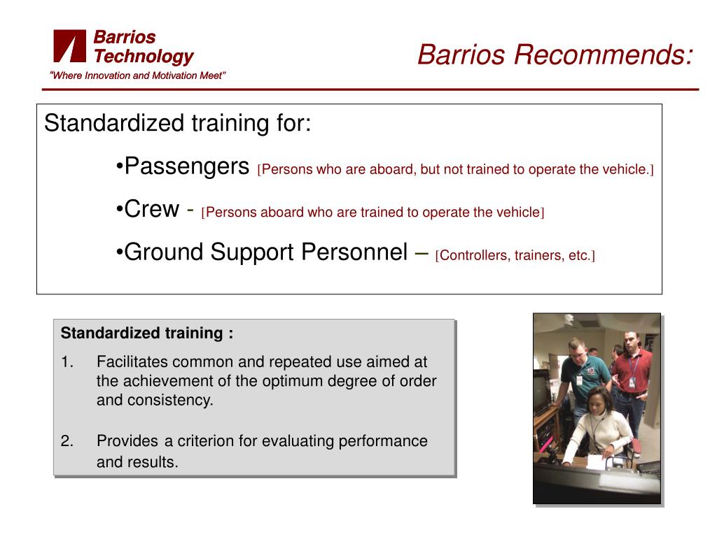 PPT - Commercial Space Travel: Proposed Training Requirements ...