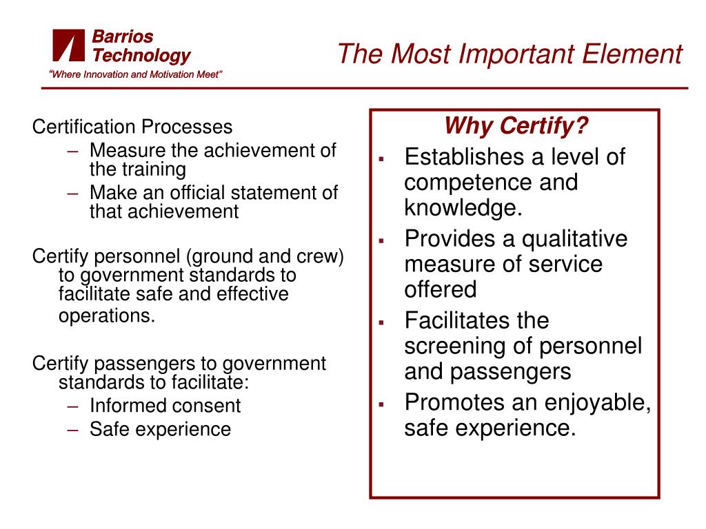 PPT - Commercial Space Travel: Proposed Training Requirements ...