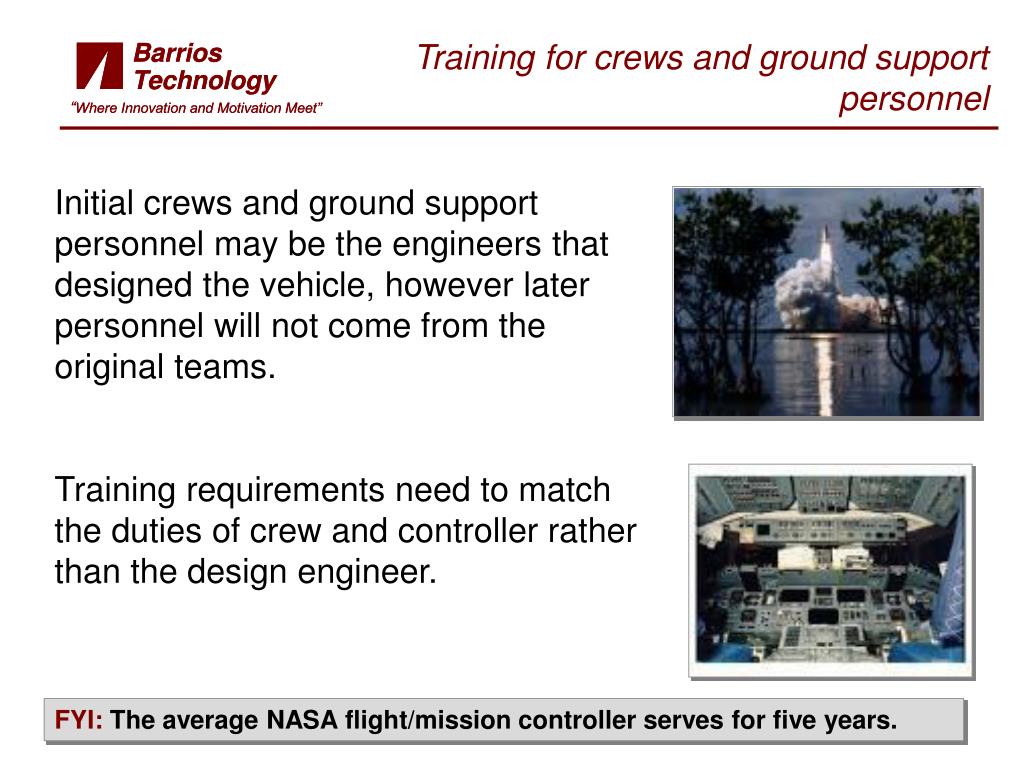 PPT - Commercial Space Travel: Proposed Training Requirements ...