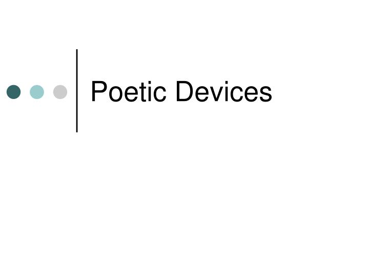 poetic devices n.