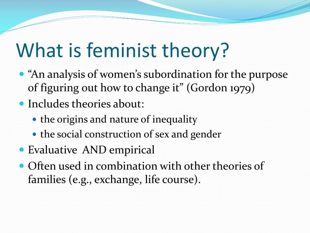 research on feminist approach