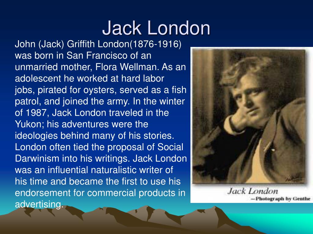 presentation jack london