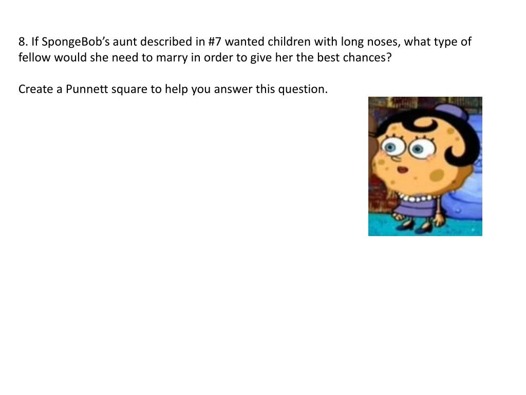 Spongebob Genetics Answer Key Squidward : This article is a transcript