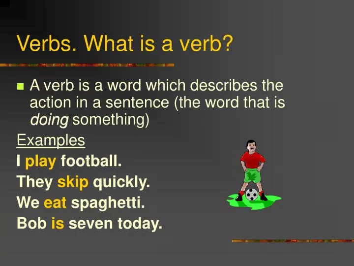 verbs what is a verb n.