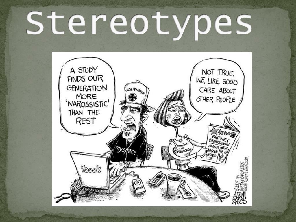 literature definition stereotype