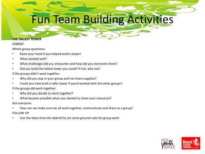 Team Building Questionnaire Fun Team Building Questionnaire Fun