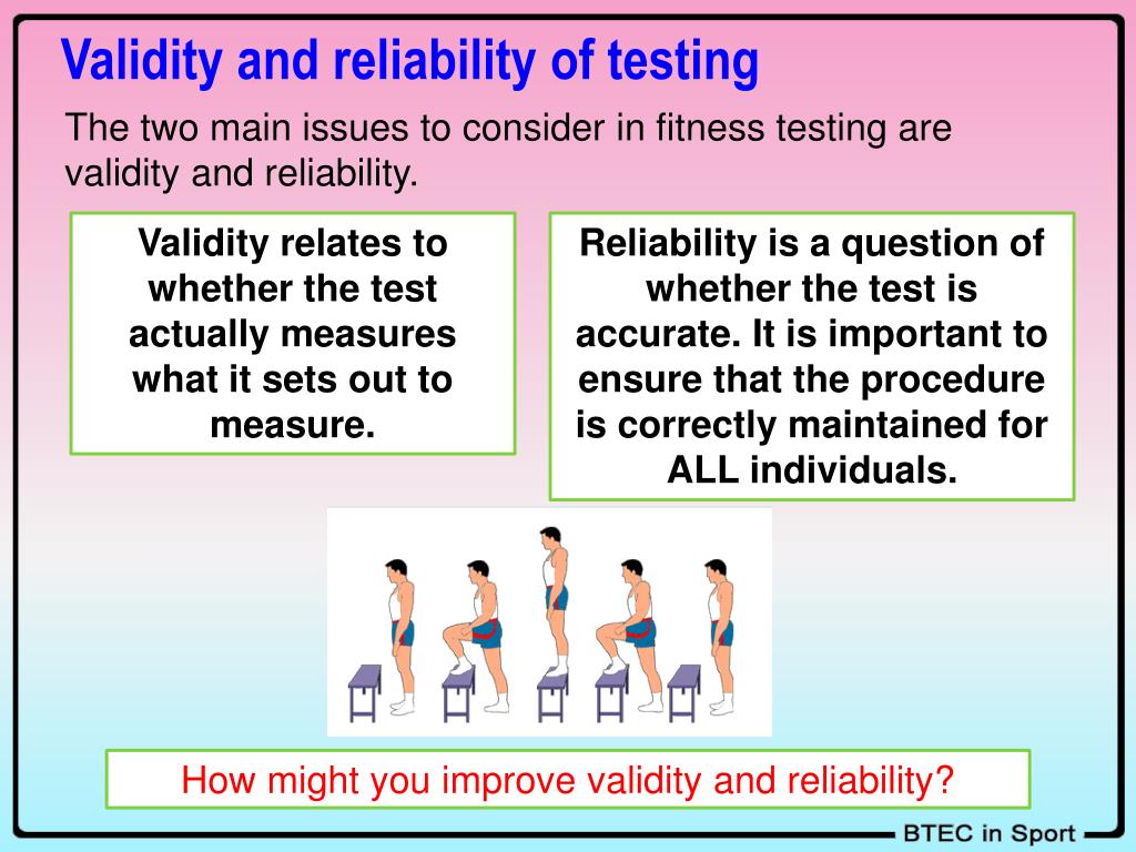 validity test and reliability test validity test and reliability test