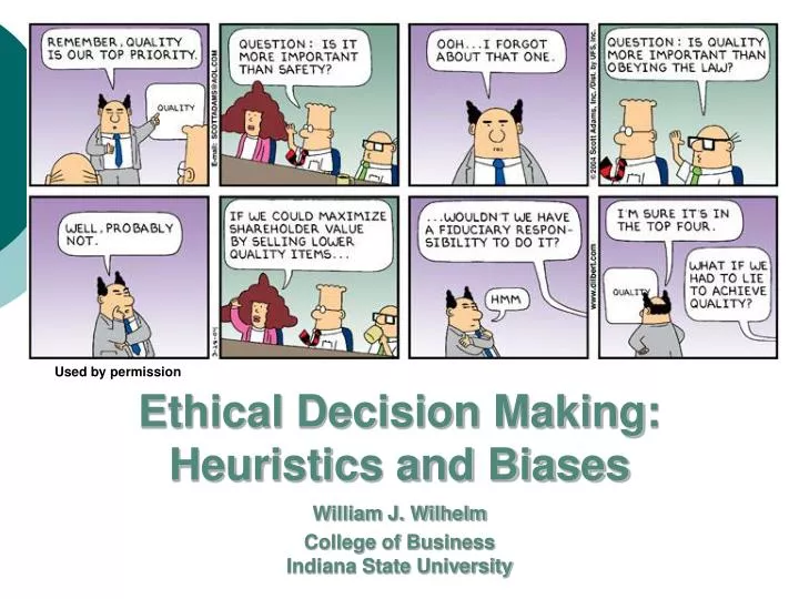ethics and decision making in business ethics and decision making in business