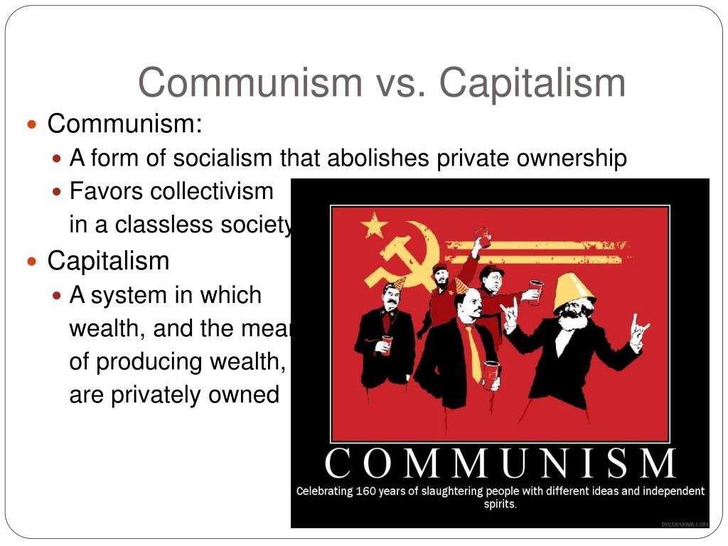Diferença Entre Capitalismo E Comunismo - EDULEARN